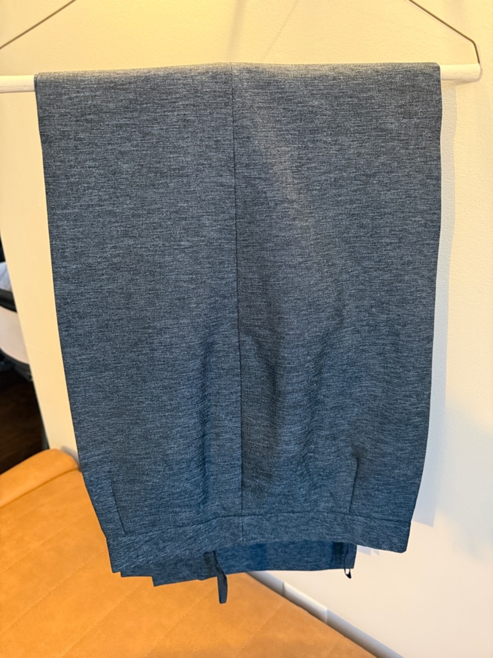 Heathered Blue Knit Pants